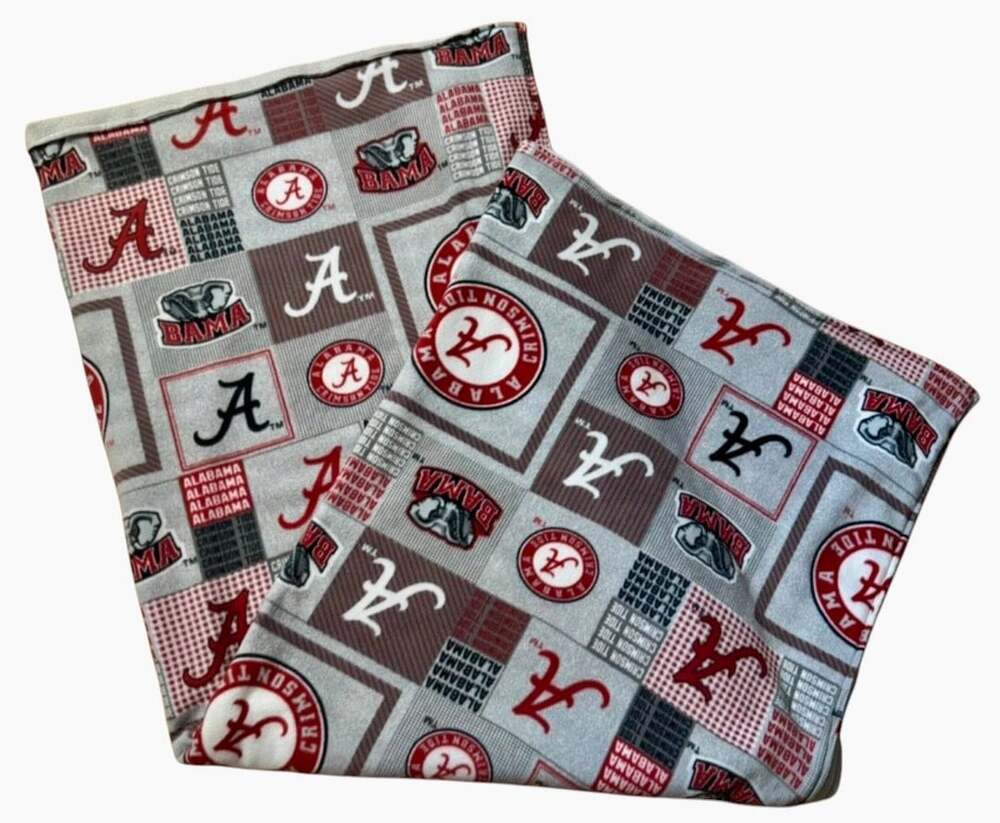 Alabama Crimson Tide Fleece Throw Blanket